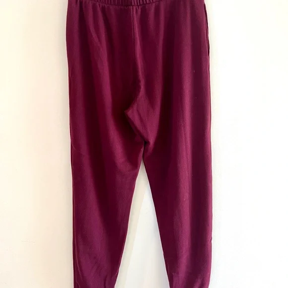 Victoria's Secret Burgundy Pajama Lounge Set Small - Picture 6 of 6